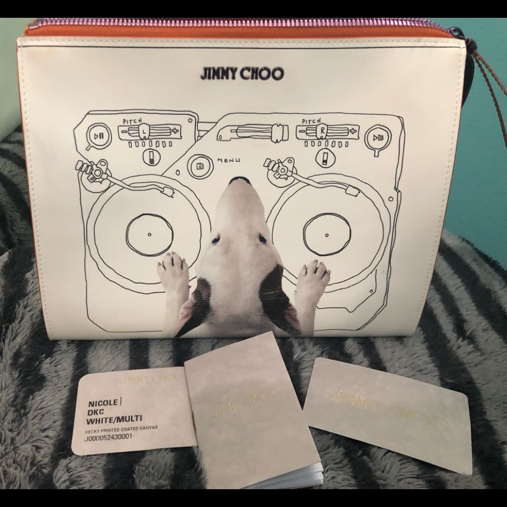 Jimmy Choo Choo Hound Clutch